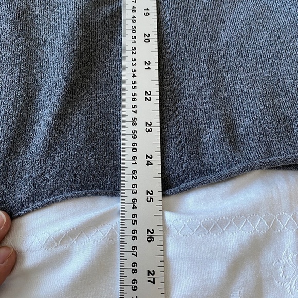 Maison Jules Women's 3/4 Sleeve‎ Gray Long Sleeve Jersey Knit Tee Size X-large - Picture 10 of 11